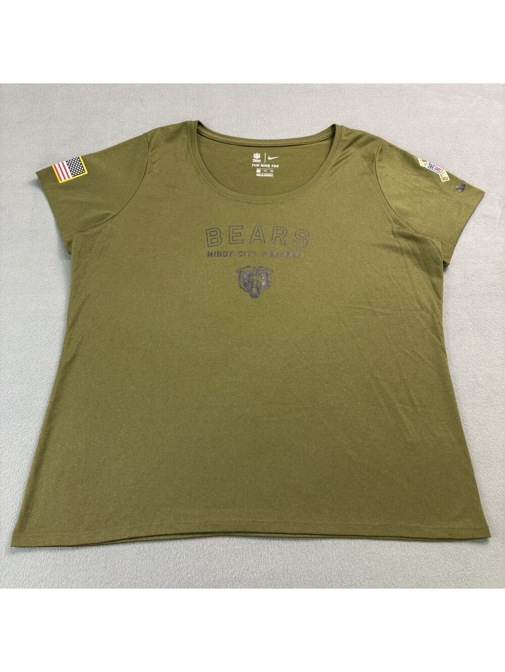 Nike Salute To Service NFL Chicago Bears Breast Cancer Awareness Women’s 2XL